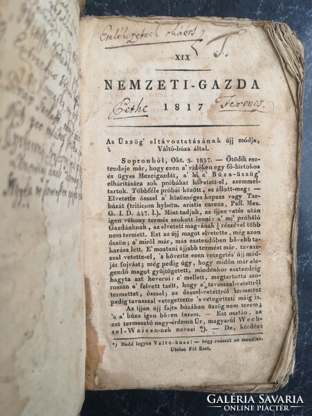 Kéziratos könyv az 1800-as évek elejéről, kiegészítve XVIII-ik századi nyomtatvánnyal. Ritkaság!