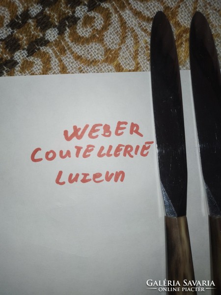 Weber coutellerie knives dining room