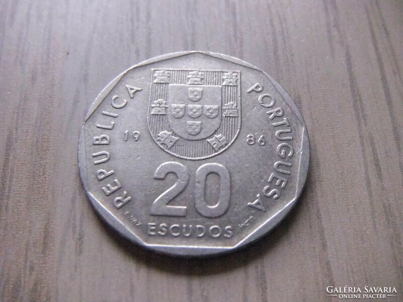 20 Escudos 1986 Portugal