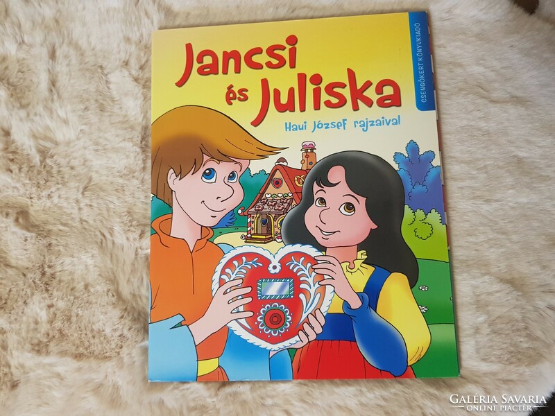 Jancsi és Juliska Haui József rajzaival mesekönyv gyerekeknek