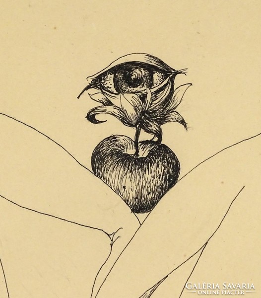 1G022 Paul Paul: flower garden i. Erotic drawing