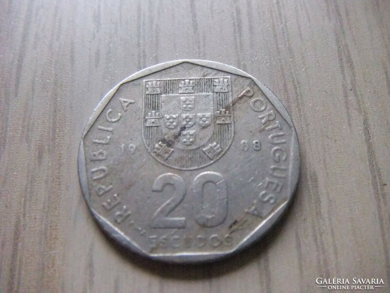 20 Escudos 1988 Portugal