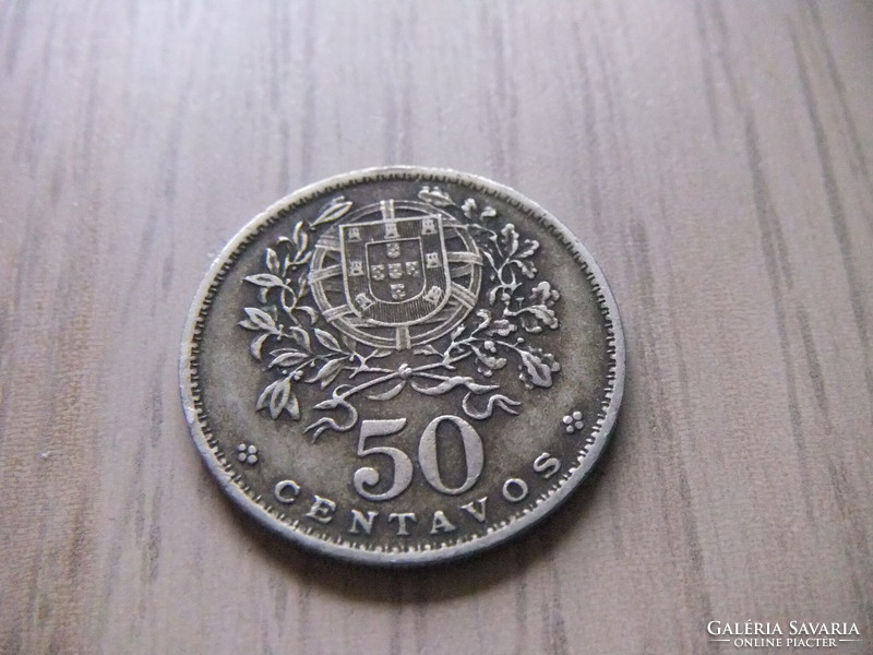 50 Centavos 1958 Portugal