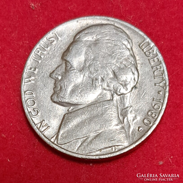 1980. USA 5 cent   (73)