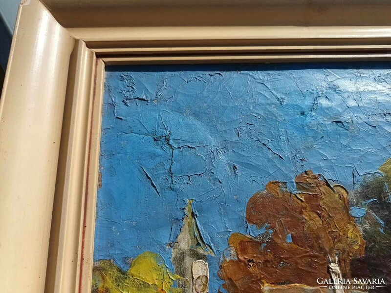 Quality marked oil painting awaiting identification