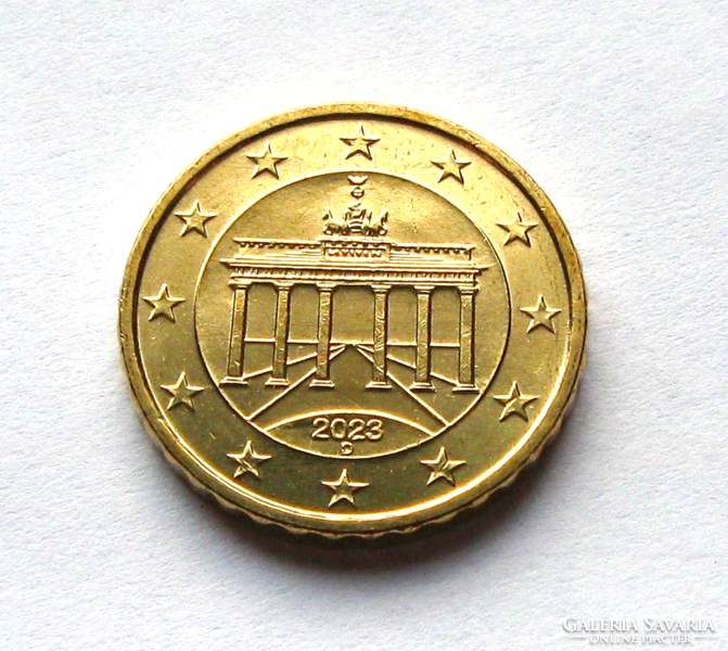 Németország - 10 Euro Cent - 2023 - Brandenburgi kapu