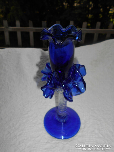 Handmade Murano glass candle holder - beautiful craftsmanship