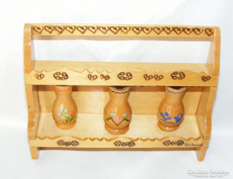 Wooden shelf doll furniture, doll house accessory for toy doll