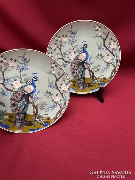 Gyönyörű Madaras tányérok tányér madár dísztányér pávás páva