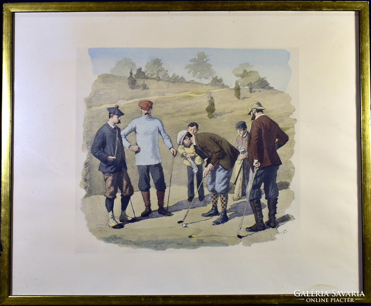 Arthur burdett frost (1851 – 1928) golf education