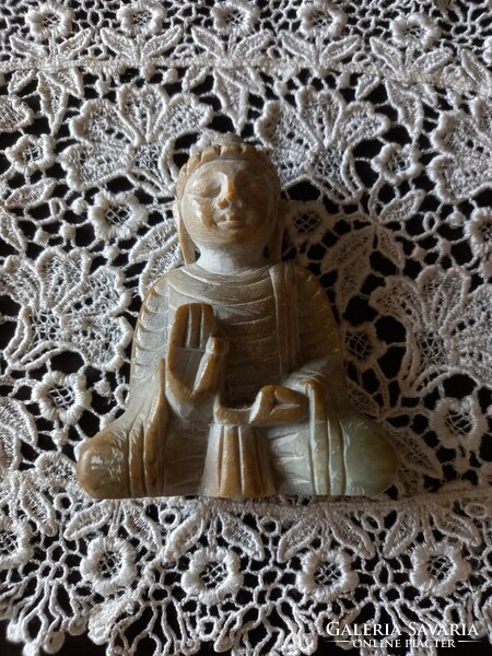 Buddha carved from mineral