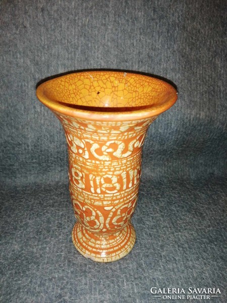 Ceramic vase by industrial artist Gorka (a5)