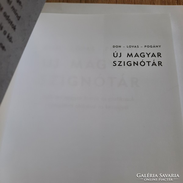 New Hungarian signature library