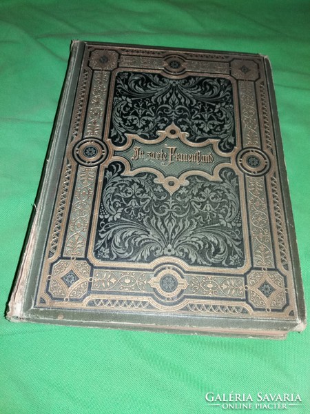 1890.Dr karl zetter: - German-language antique anthology in the gentle hands of a woman.-Album in words and pictures