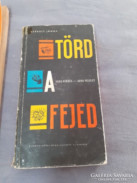 Székely János Törd a fejed 1961 es kiadás