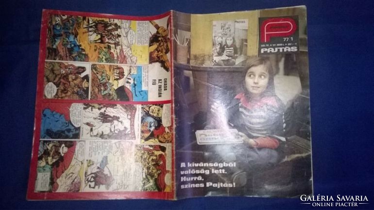 Pajtás newspaper 1977/1. - January 1. - Retro children's weekly