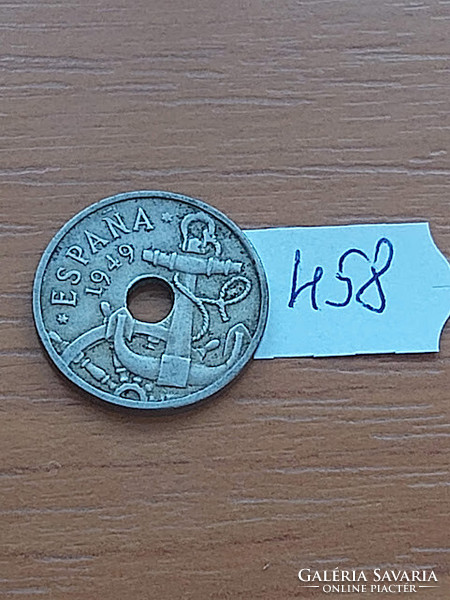 Spain 50 cm 1949 copper-nickel francisco franco 458
