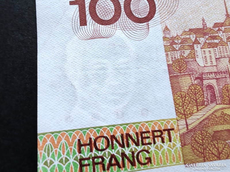 Luxemburg 100 Francs / Frang / Frank 1986, VF+