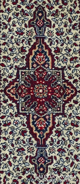1L015 small burgundy connecting rug 65 x 135 cm