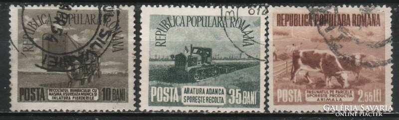Románia 1342 Mi 1459-1461     1,50 Euró