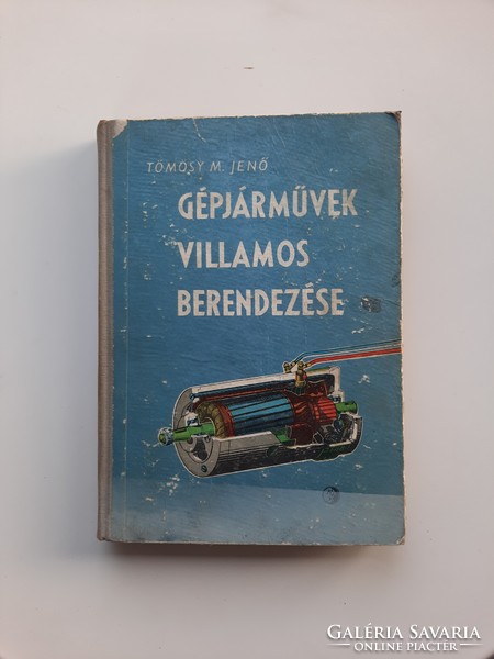Gépjárművek villamos berendezései könyv 1962