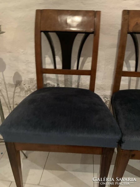 2 old Biedermeier chairs