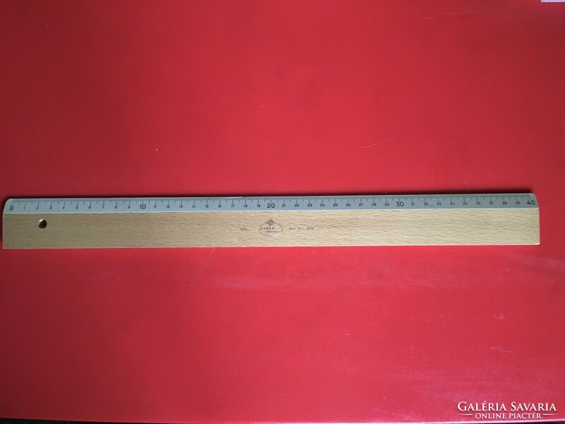Faber castell wooden ruler 40cm in good condition!!!
