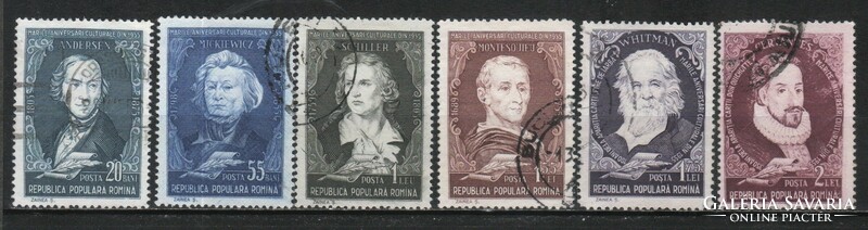 Románia 1429 Mi 1555-1560      6,50 Euró