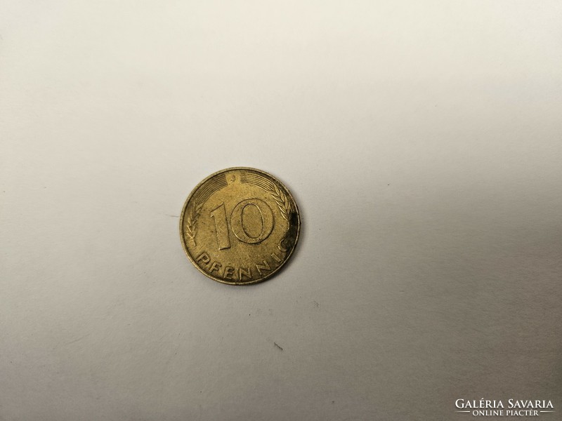 1990-es 10 Pfennig J