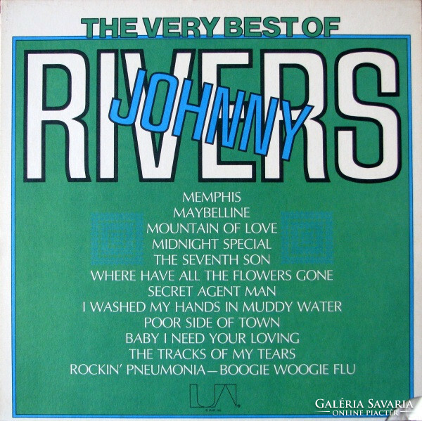 Johnny Rivers - The Very Best Of Johnny Rivers (LP, Comp)