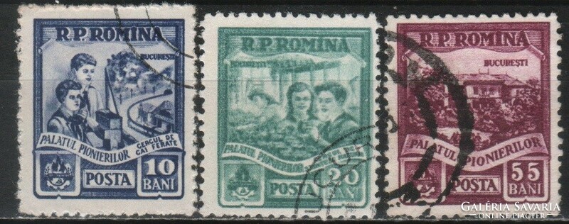 Románia 1388 Mi 1525-1527      0,90 Euró