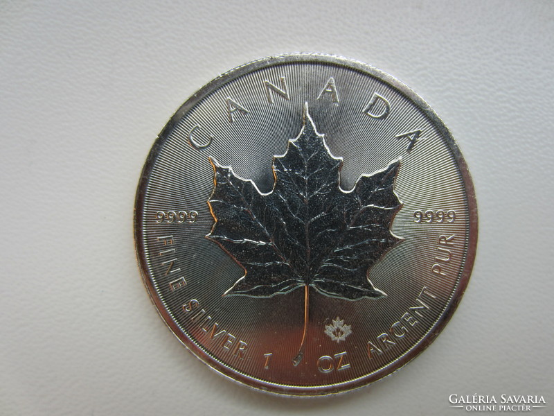 Kanada juhar 2018 1 uncia ezüst érme 0.999ag 31.1g