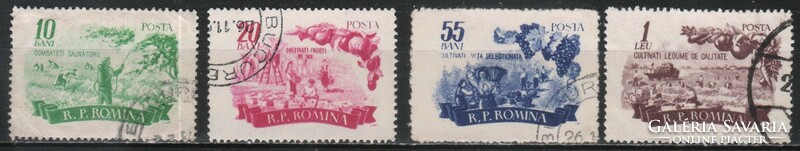 Románia 1407 Mi 1539-1542      2,60 Euró