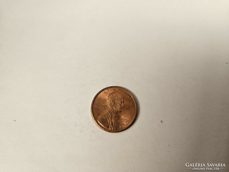 1991 1 cent d vj