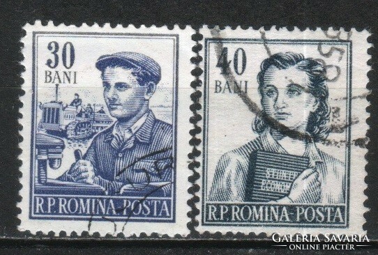 Románia 1413 Mi 1545-1546      0,50 Euró