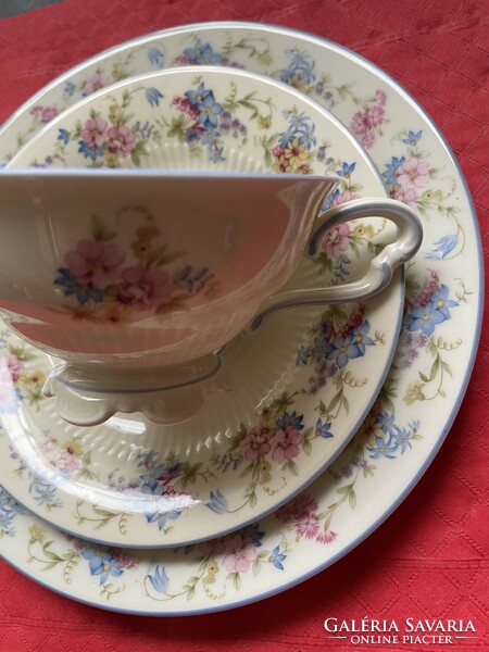 Wonderful vintage thomas ivory bavaria breakfast tea cup set, trio