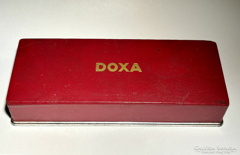 Doxa from 1962 in very nice and rare condition! It works exactly! Only kp! No exchange! The box decoration!