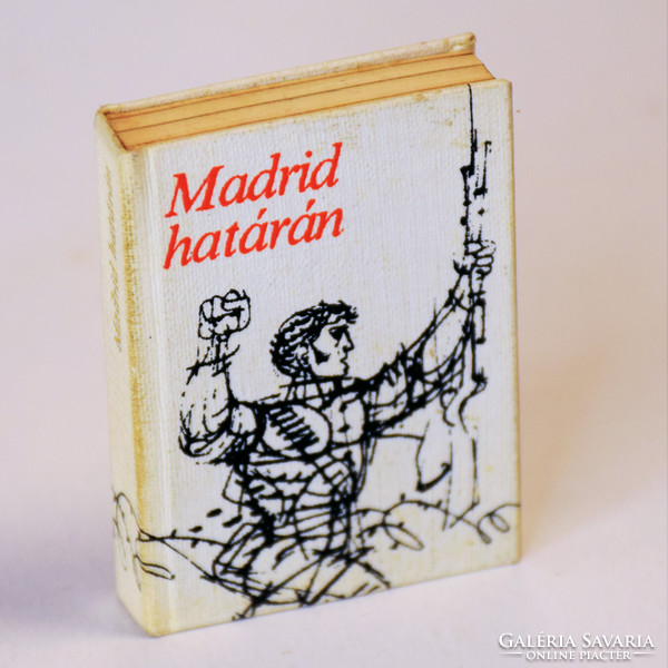 Emil Madarász: on the border of Madrid - miniature book