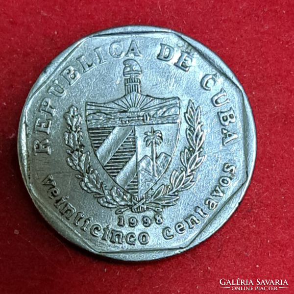 1998 Kuba 25 centavo (688)