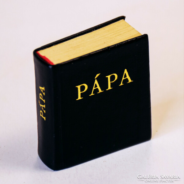 Károly Andruskó: Pope - miniature book