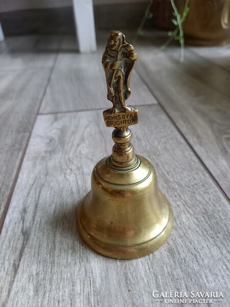 Interesting old copper bell (devil's dyke brighton)