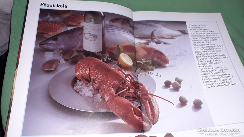 1993.Frank Júlia - Halak, rákok és a tenger gyümölcsei képes könyv a képek szerint NOVA