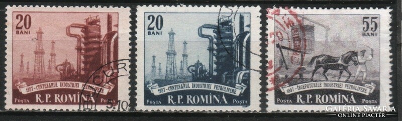 Románia 1486 Mi 1671-1673       0,90 Euró