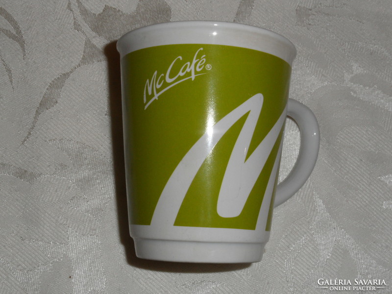 Mc Café zöld porcelán csésze, bögre