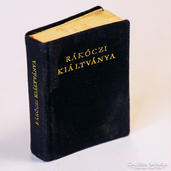 Rákóczi kiáltványa – Miniatűr könyv