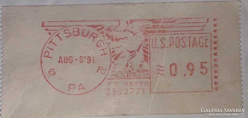 American usa stamp clippings