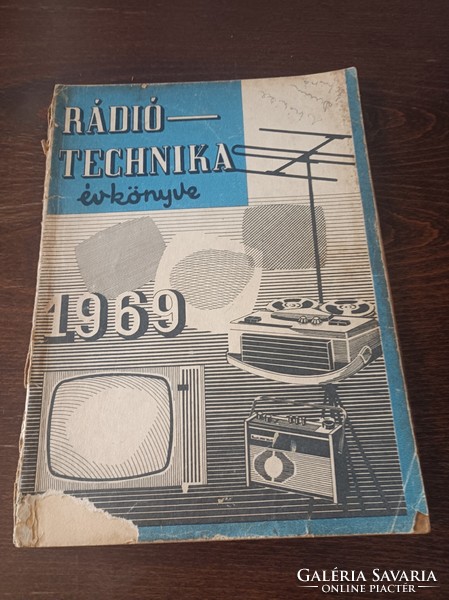 1969 Yearbook of radio technology for a birthday collection