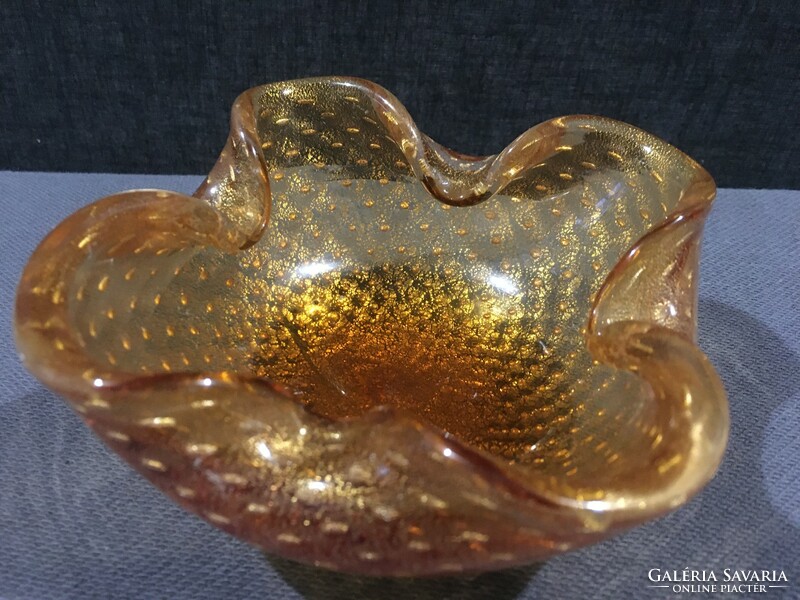 Murano barbini offering with real gold! 14X6 cm!!