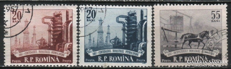 Románia 1485 Mi 1671-1673       0,90 Euró