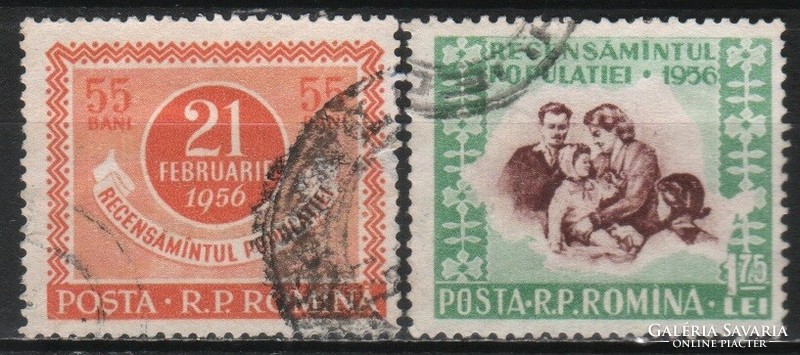 Románia 1438 Mi 1563-1564      1,20 Euró